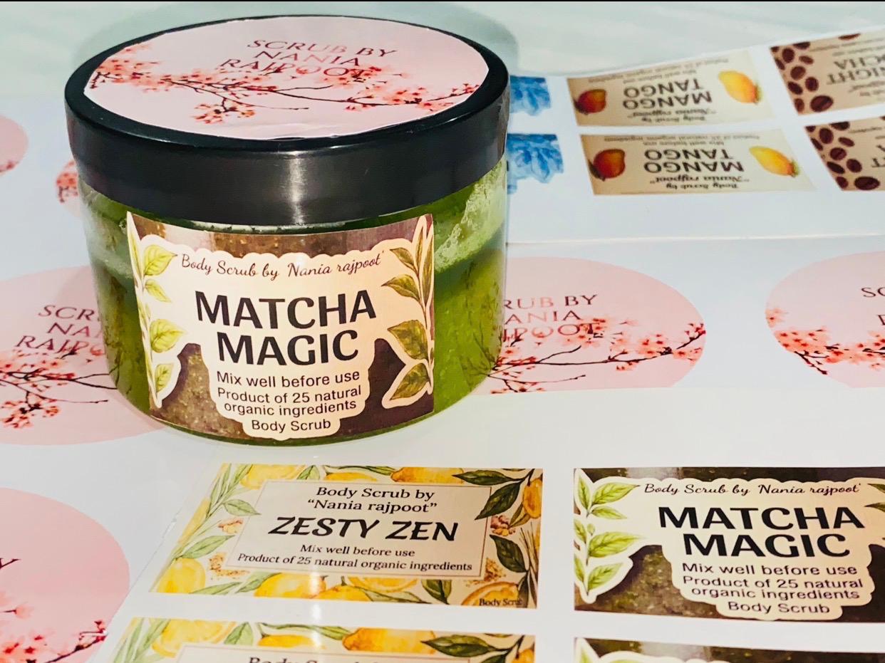 MATCHA MAGIC Body Scrub by Nania Rajpoot