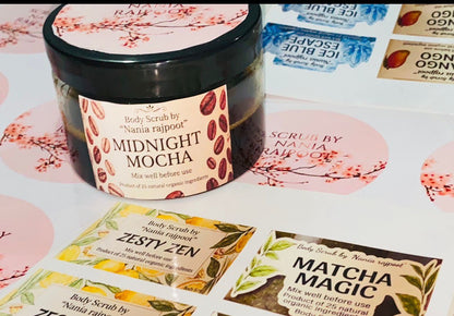 MIDNIGHT MOCHA (Body Scrub by "Nania rajpoot")