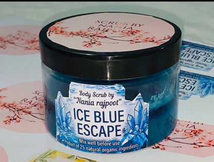ICE BLUE ESCAPE (Body Scrub by "Nania rajpoot")