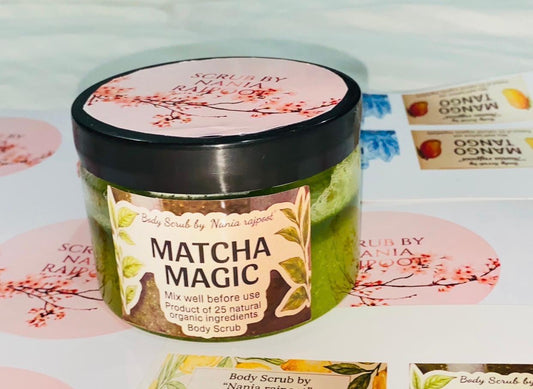 MATCHA MAGIC Body Scrub by Nania Rajpoot