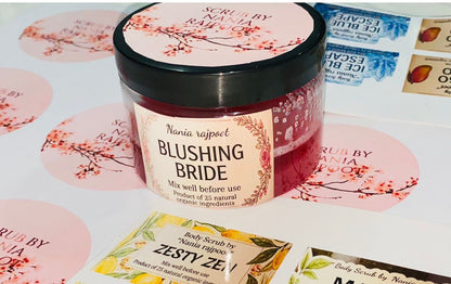 BLUSHING BRIDE (Body Scrub by "Nania rajpoot")