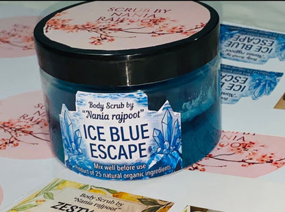 ICE BLUE ESCAPE (Body Scrub by "Nania rajpoot")