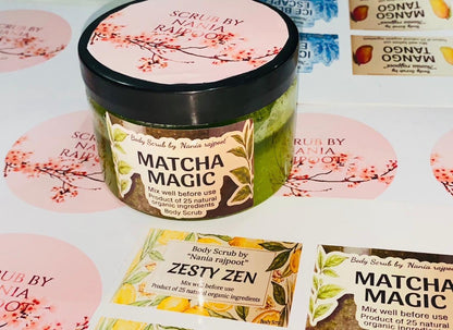 MATCHA MAGIC Body Scrub by Nania Rajpoot